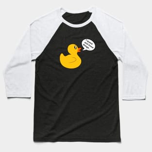 Rubber Duck Baseball T-Shirt